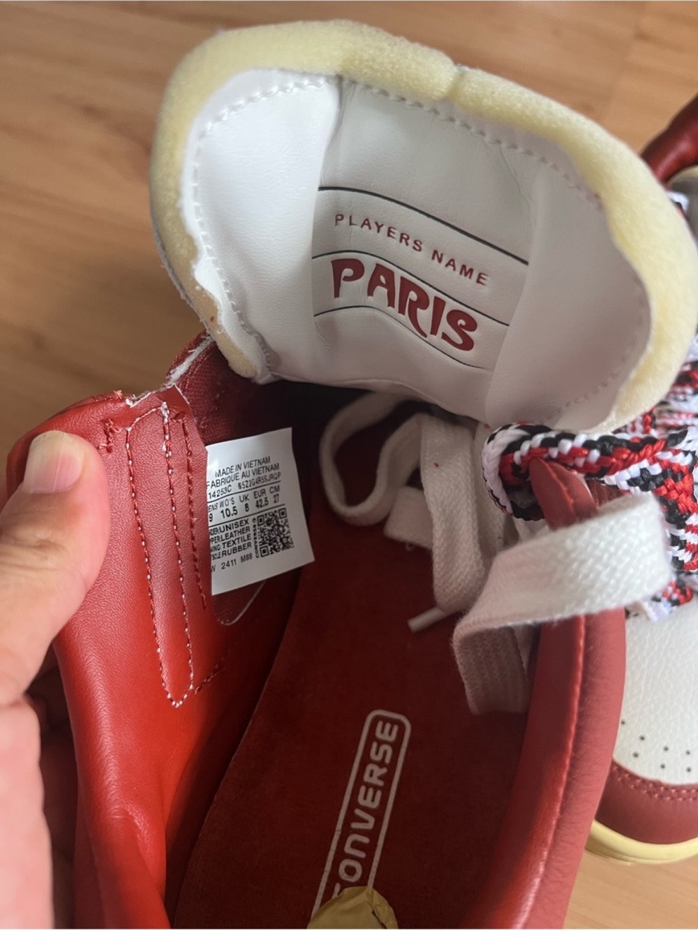 Converse Weapon OX Paris
Men's Walking Shoes Size 9.0
Ritual Red White Sneakers - Picture 10 of 10